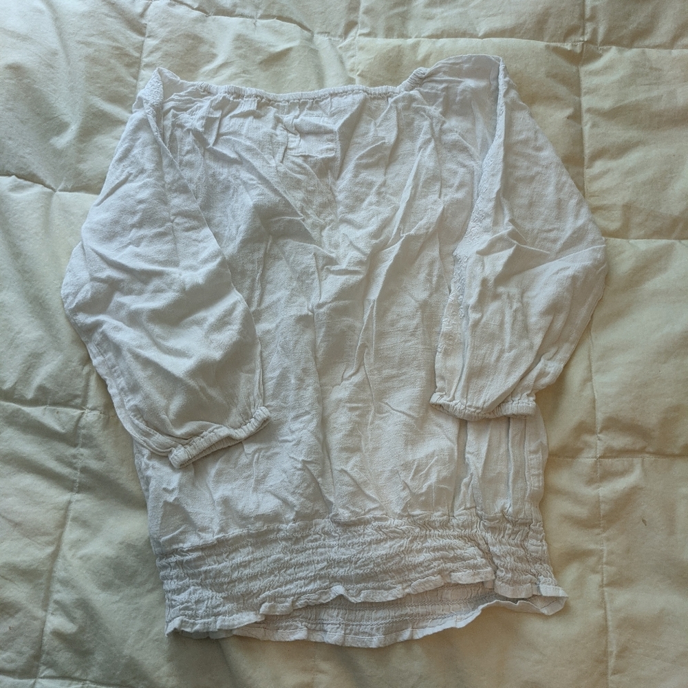 Girl's peasant top